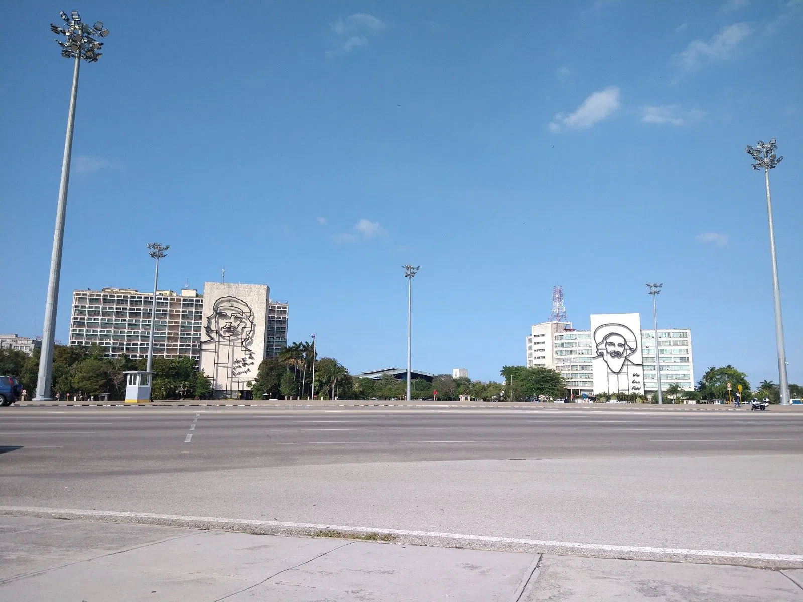 Plaza de la Revolución and the Havana streets around it